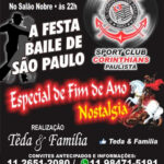 Baile de fim de ano da equipe Têda & Família no Corinthians, em 2018