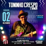 Toninho Crespo e banda no Clube Paulista (Foto: Divulgação)