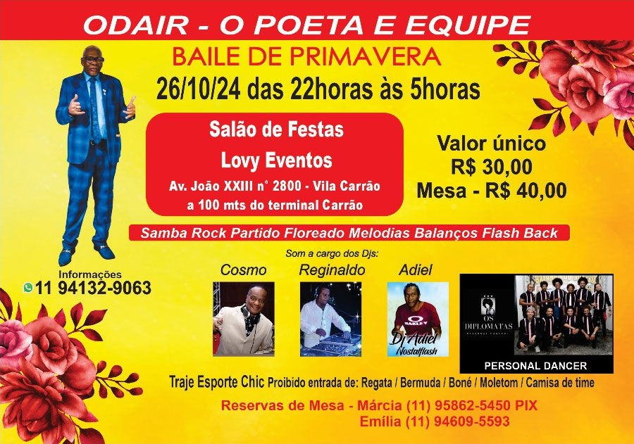 Odair, o Poeta & Equie no Love Eventos